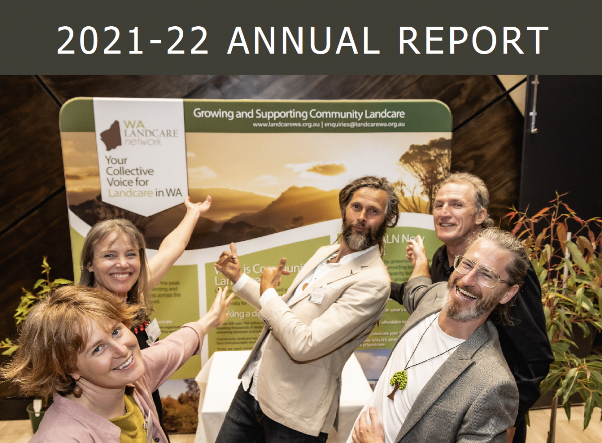 2021-22 WA Landcare Network Annual Report now available